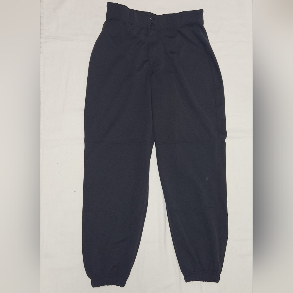 Men's Black Sports Baseball Pants